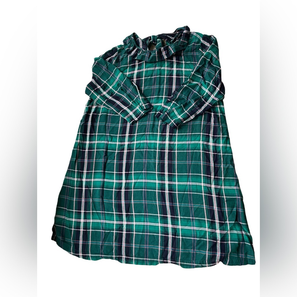 Crown & Ivy Green Plaid Dress